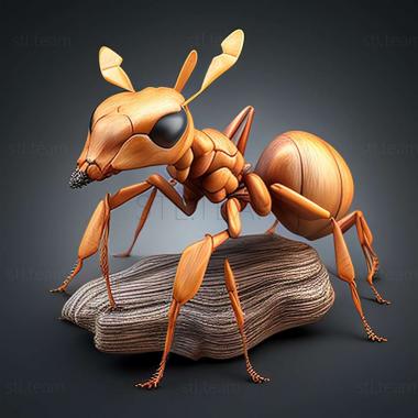 3D модель Camponotus honaziensis (STL)